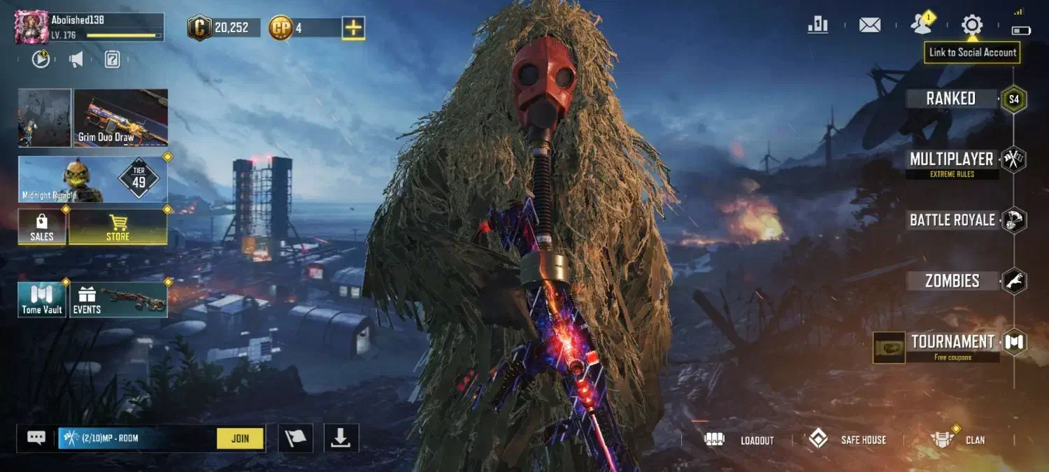 اکانت کالاف لول 170|کنسول، بازی ویدئویی و آنلاین|بوشهر, |دیوار