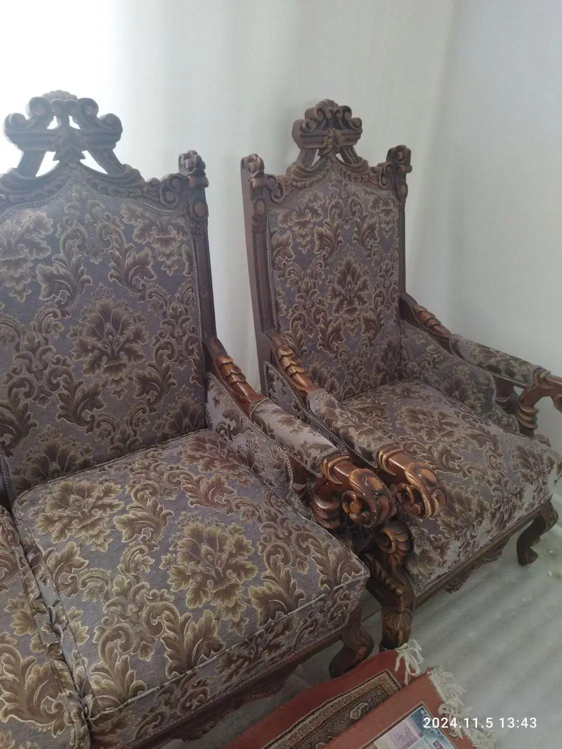 فروش مبلمان کلاسیک با چوب اصل راش|مبلمان خانگی و میز عسلی|تبریز, |دیوار