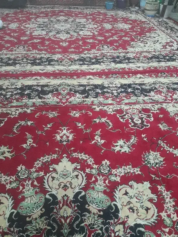 فرش ۱۲متری|فرش|نیشابور, گنبد سبز|دیوار