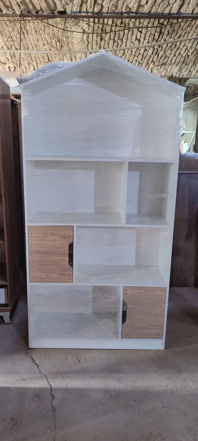 کتابخانه|کتابخانه، شلف، قفسه‌های دیواری|خمینی‌شهر, |دیوار