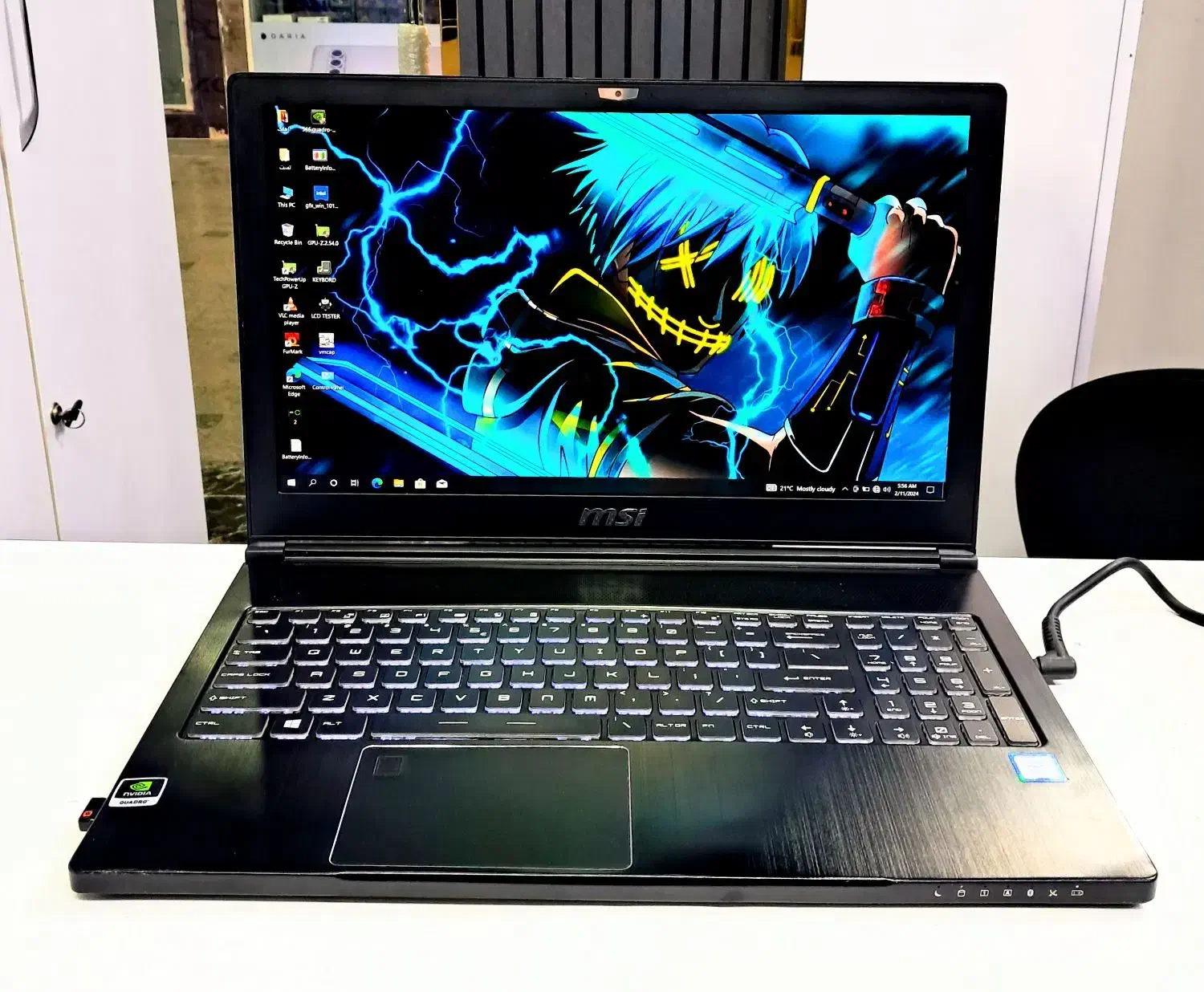 غول گیمینگ و طراحی MSI i7H با گرافیک 6 گیگ Nvidia|رایانه همراه|تهران, فردوس|دیوار