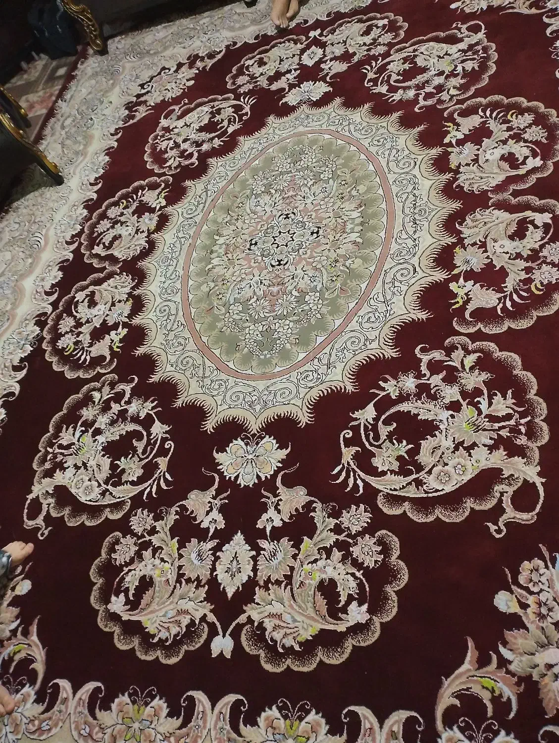 فرش ۱۲ متری در حد نو|فرش|محمدیه-قزوین, |دیوار