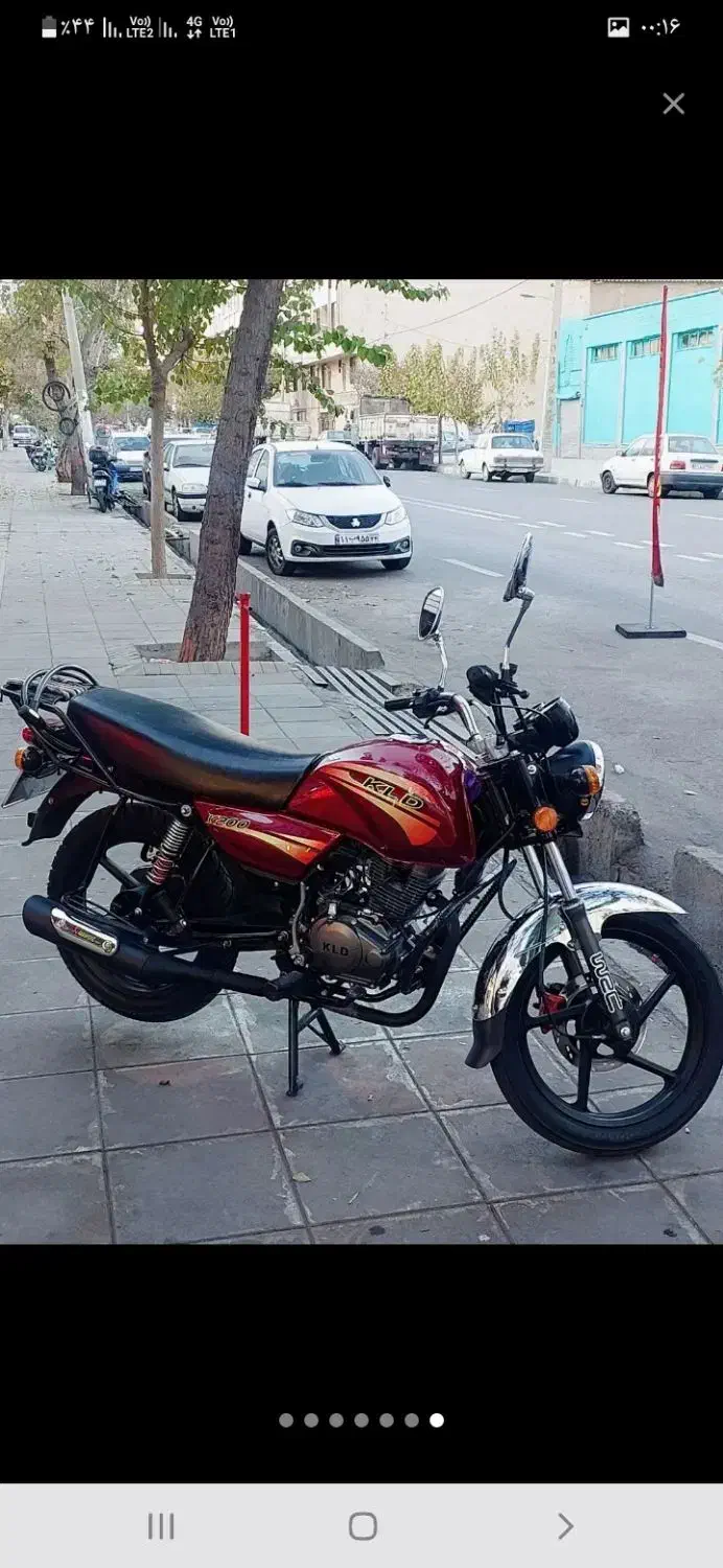 موتور کی ال دی در حد صفر ۲۰۰ سی سی|موتورسیکلت|صومعه‌سرا, |دیوار