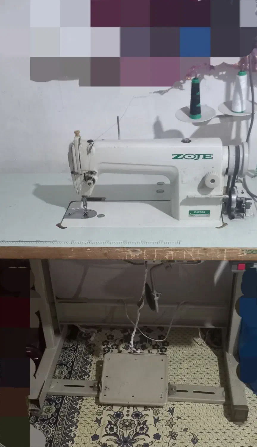 چرخ راسته دوز*سردوزصنعتی|چرخ خیاطی و ریسندگی|بروجرد, |دیوار