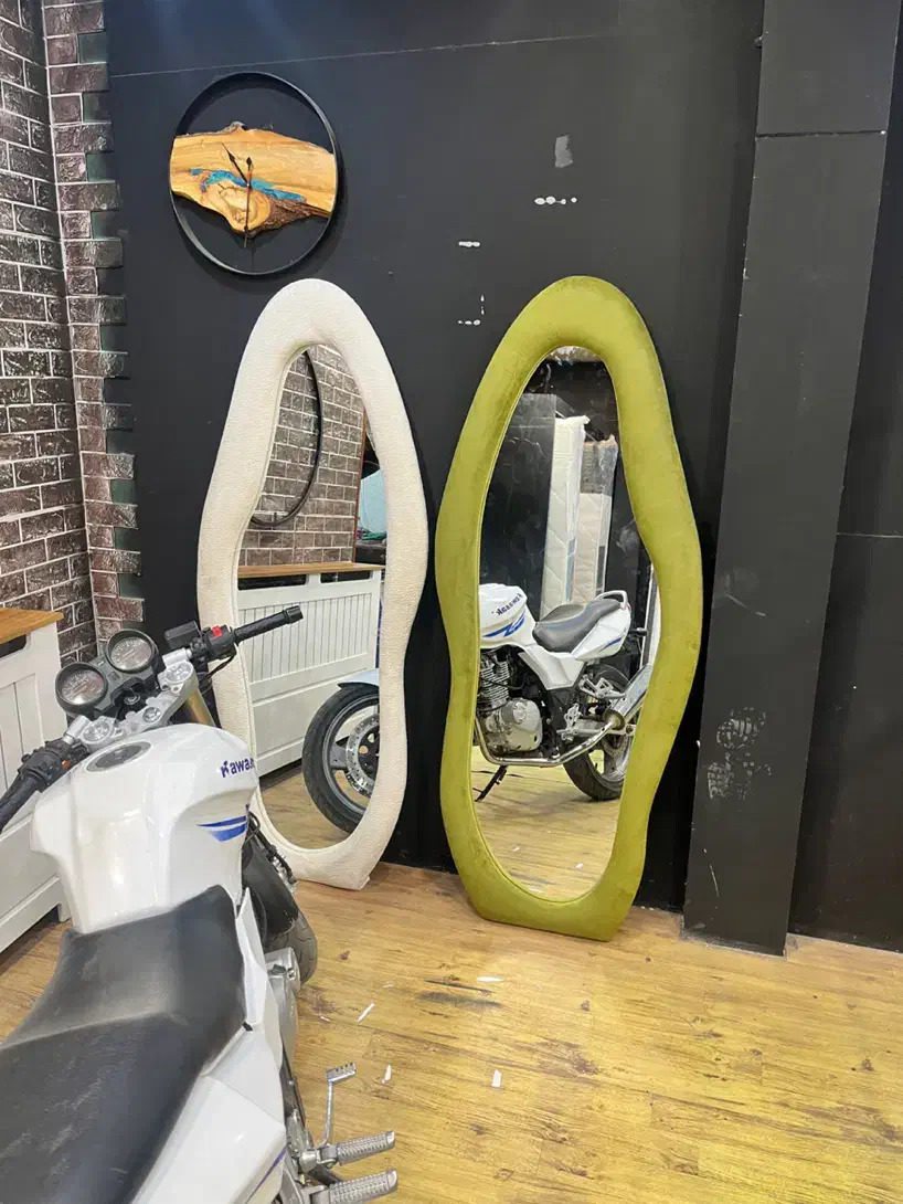 قاب اینه دفرمه|آینه|قائم‌شهر, |دیوار