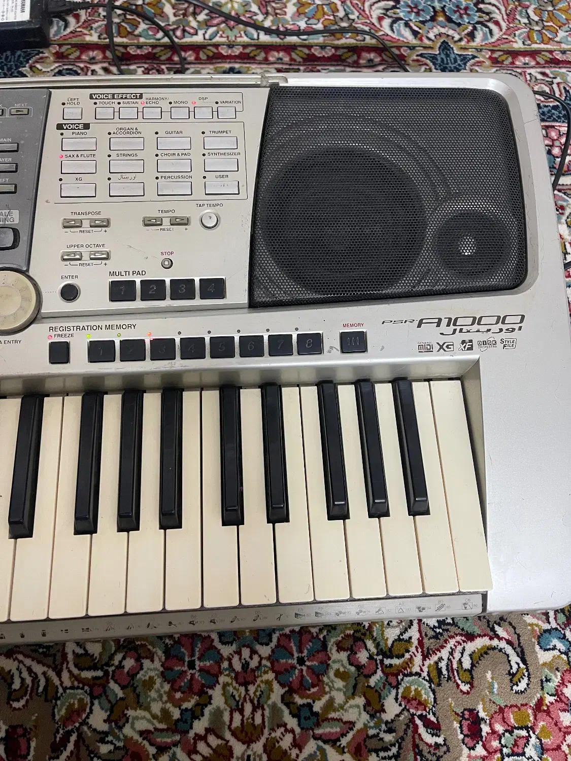 ارگ/کیبورد استثنایی بهترین گزینه آموزشی psr A1000|گیتار، بیس، امپلیفایر|یزد, |دیوار