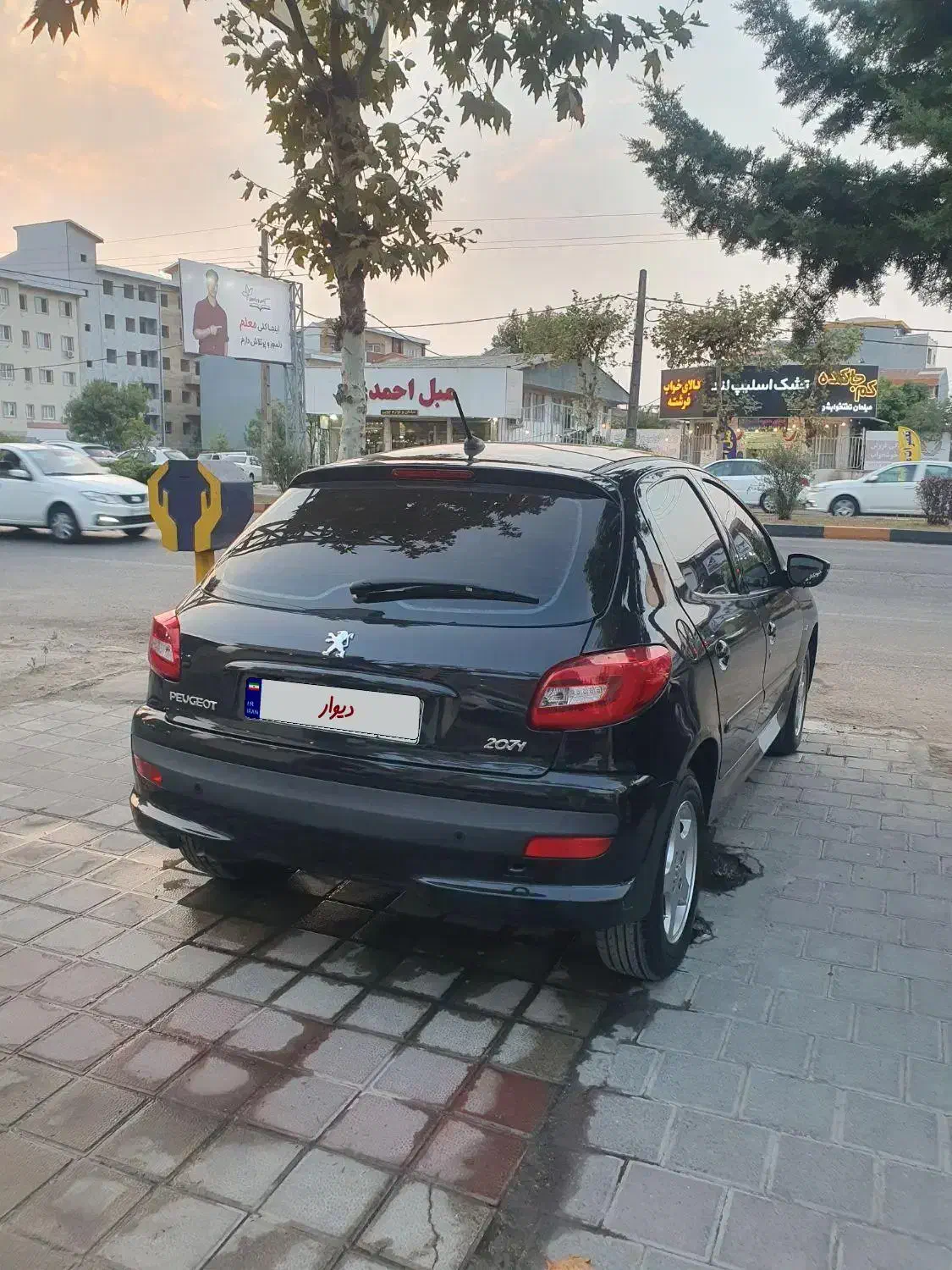 207 پانا مدل ۴۰۱|خودرو سواری و وانت|لاهیجان, گلستان|دیوار