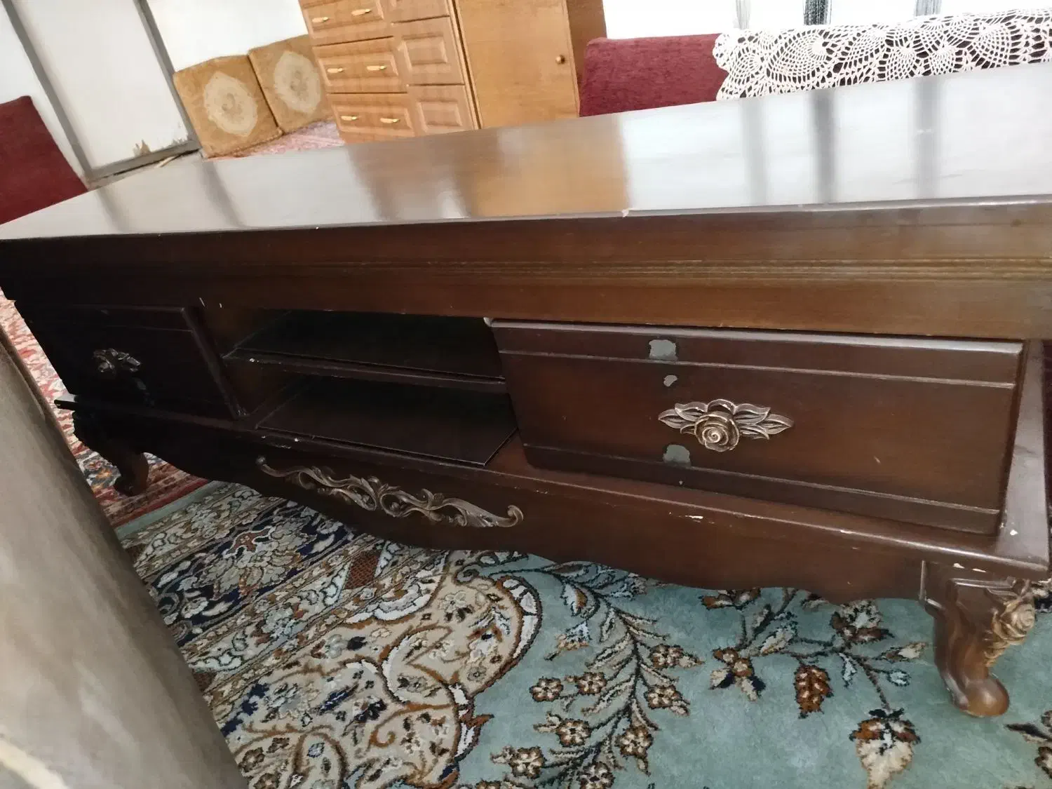 میزتلوزیون قدیمی کارکرده|میز تلویزیون|شریف‌آباد, |دیوار