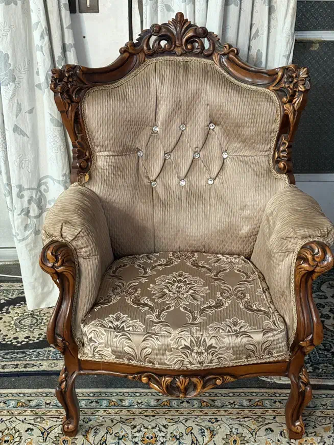 مبل 7 نفره سلطنتی|مبلمان خانگی و میز عسلی|گرگان, |دیوار