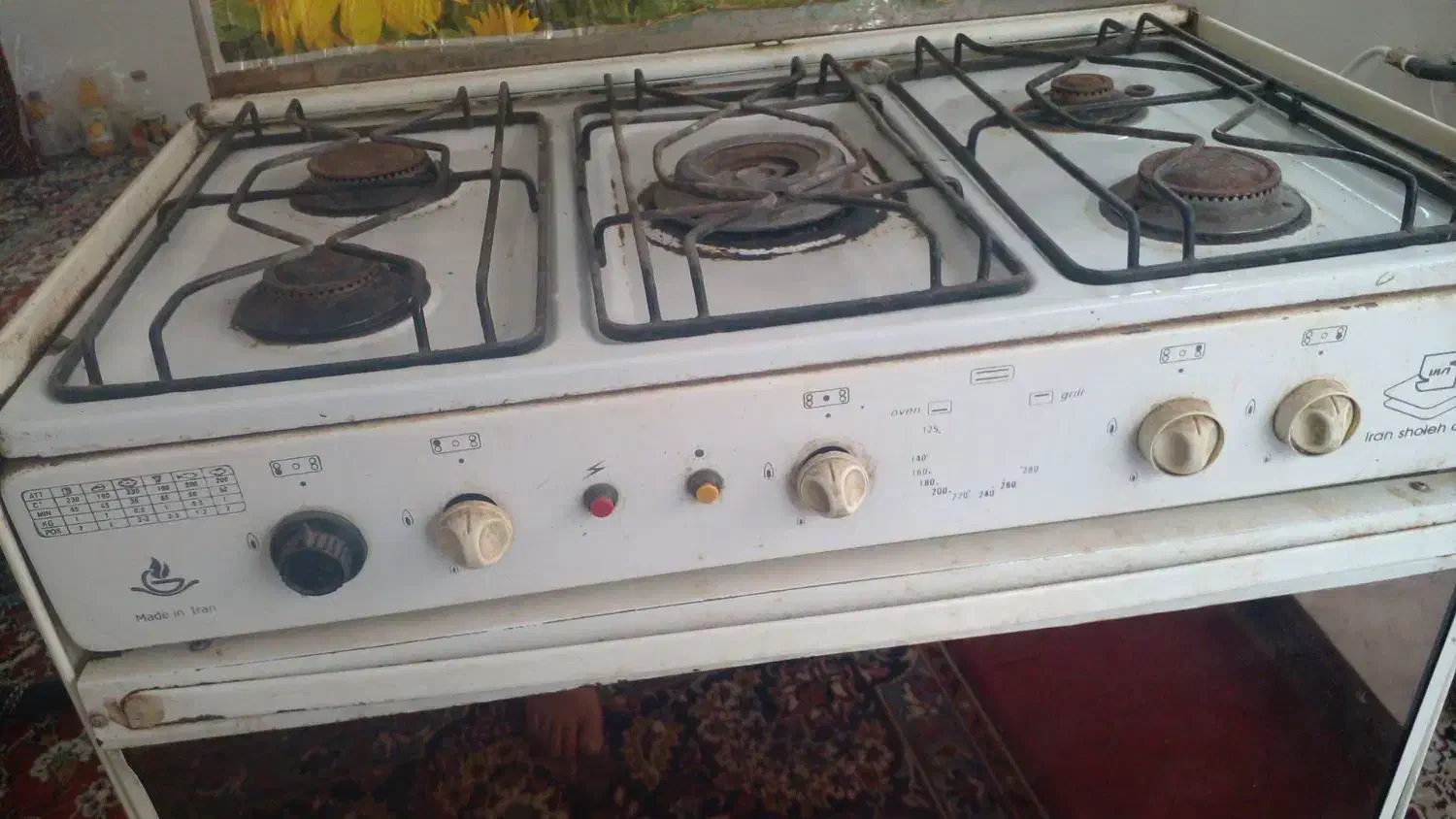 گاز۵شعله|اجاق گاز و لوازم برقی پخت‌وپز|بیرجند, |دیوار