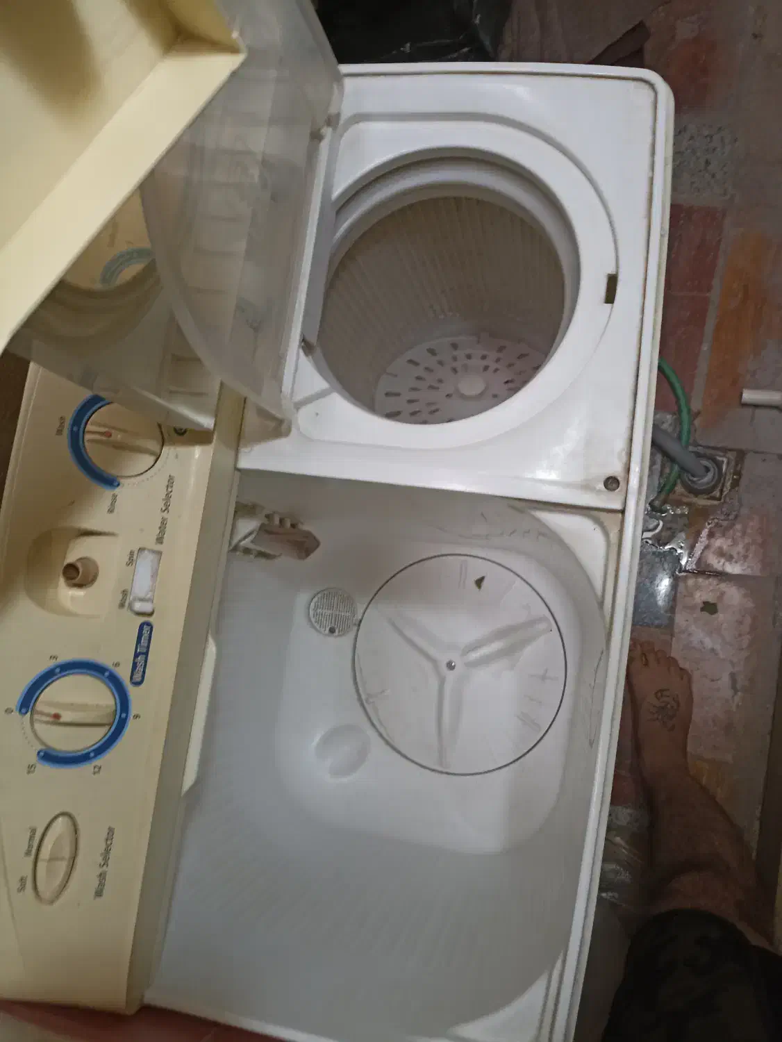 لباسشویی دو قلو سامسونگ 7کیلویی|ماشین لباسشویی و خشک‌کن لباس|شاهین‌شهر, خانه کارگر|دیوار