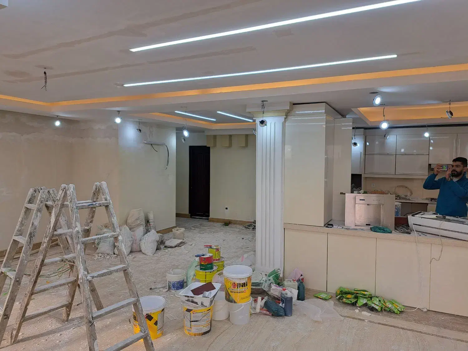 نقاشی ساختمان و بازسازی و کناف|خدمات پیشه و مهارت|تهران, تهرانپارس غربی|دیوار