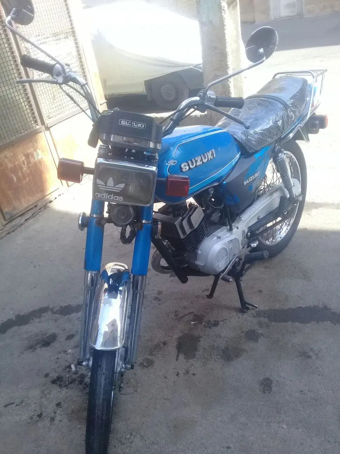 سوزوکی ax۱۰۰تمام فابریک درحد.هوندا|موتورسیکلت|قم, زنبیل آباد|دیوار