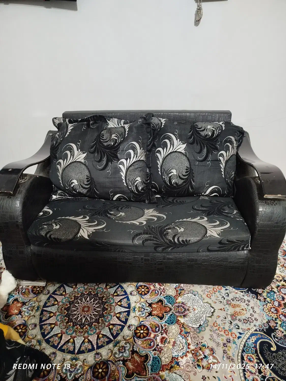 مبل ۶ نفره مشکی|حراج|ورامین, ورامین|دیوار