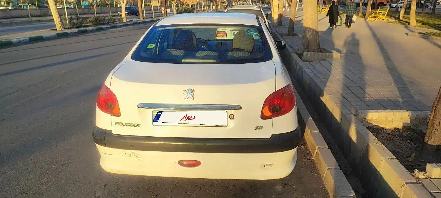206 sd v8|خودرو سواری و وانت|مشهد, ثامن|دیوار