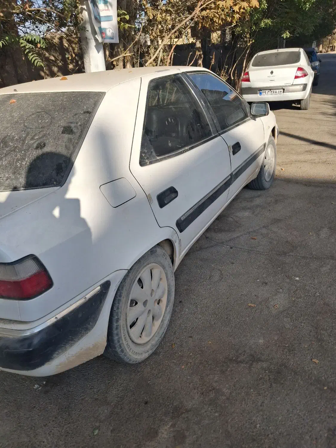 زانتیا مدل ۸۶سفید صدفی|خودرو سواری و وانت|اصفهان, نصرآباد|دیوار