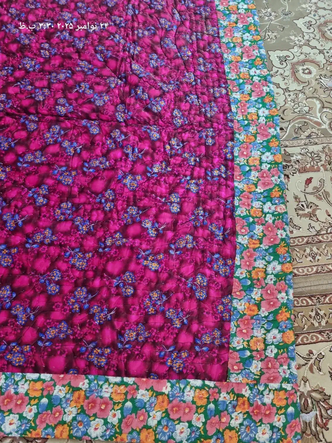 یه لحاف دو نفره کاملا نو|سرویس روتختی|خرم‌آباد, |دیوار