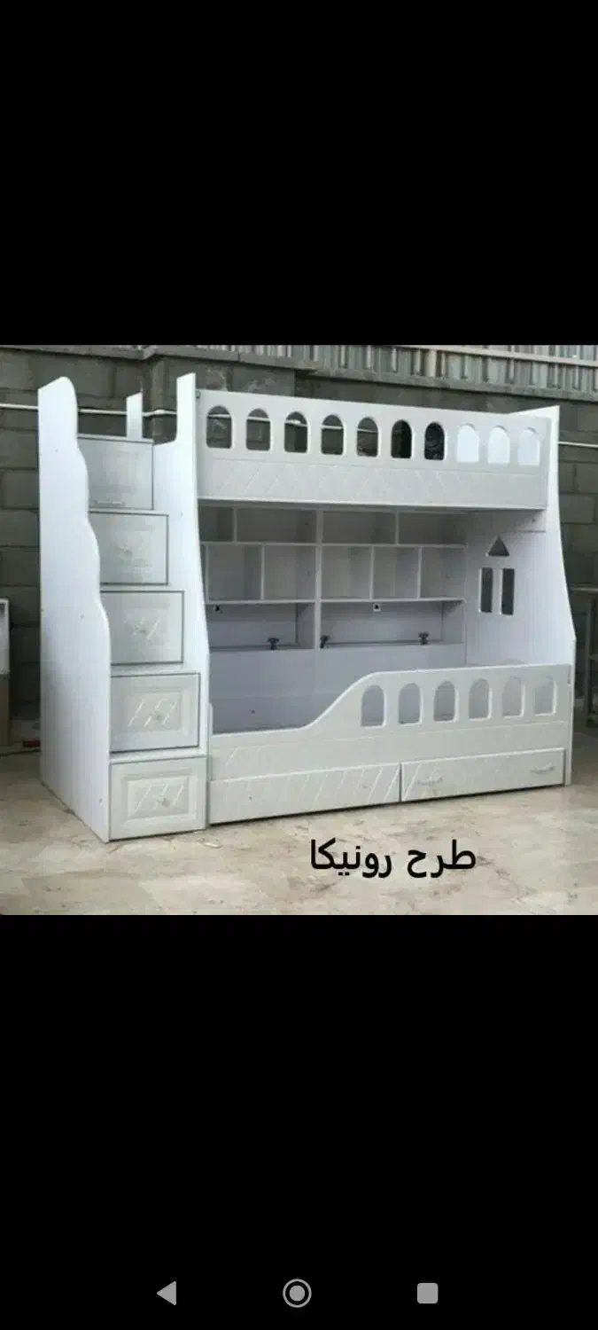 تخت دو طبقه مدل روبیکا|تخت و سرویس خواب|تبریز, |دیوار