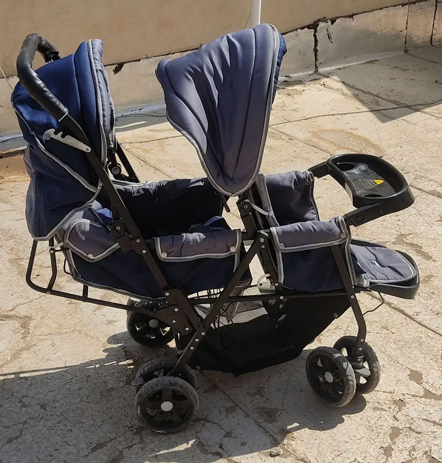 کالسکه دوقلو دلیجان|کالسکه و لوازم جانبی|الوند, |دیوار