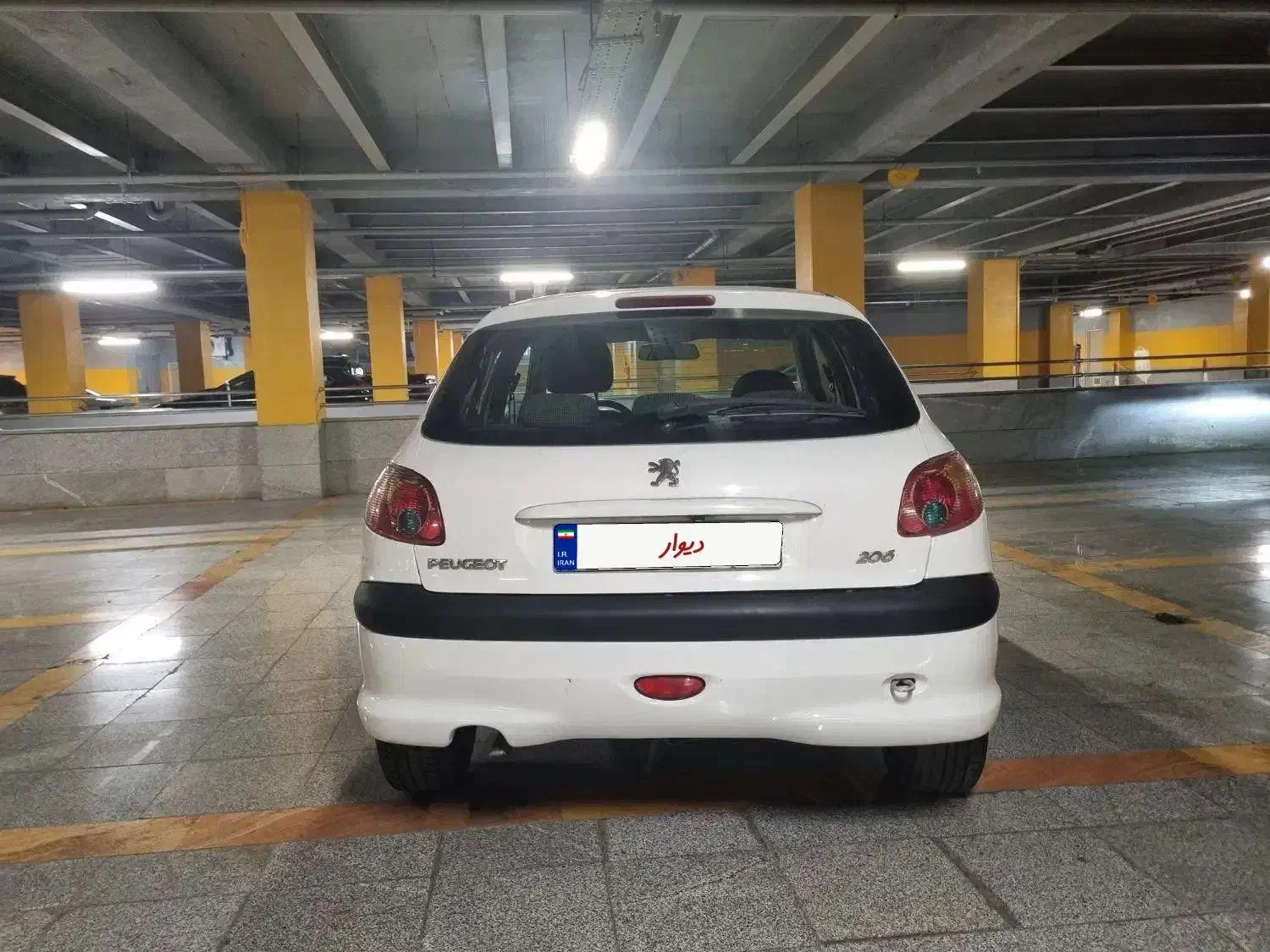 ۲۰۶ تیپ ۵ سال ۱۳۹۵|خودرو سواری و وانت|تهران, امجدیه (خاقانی)|دیوار