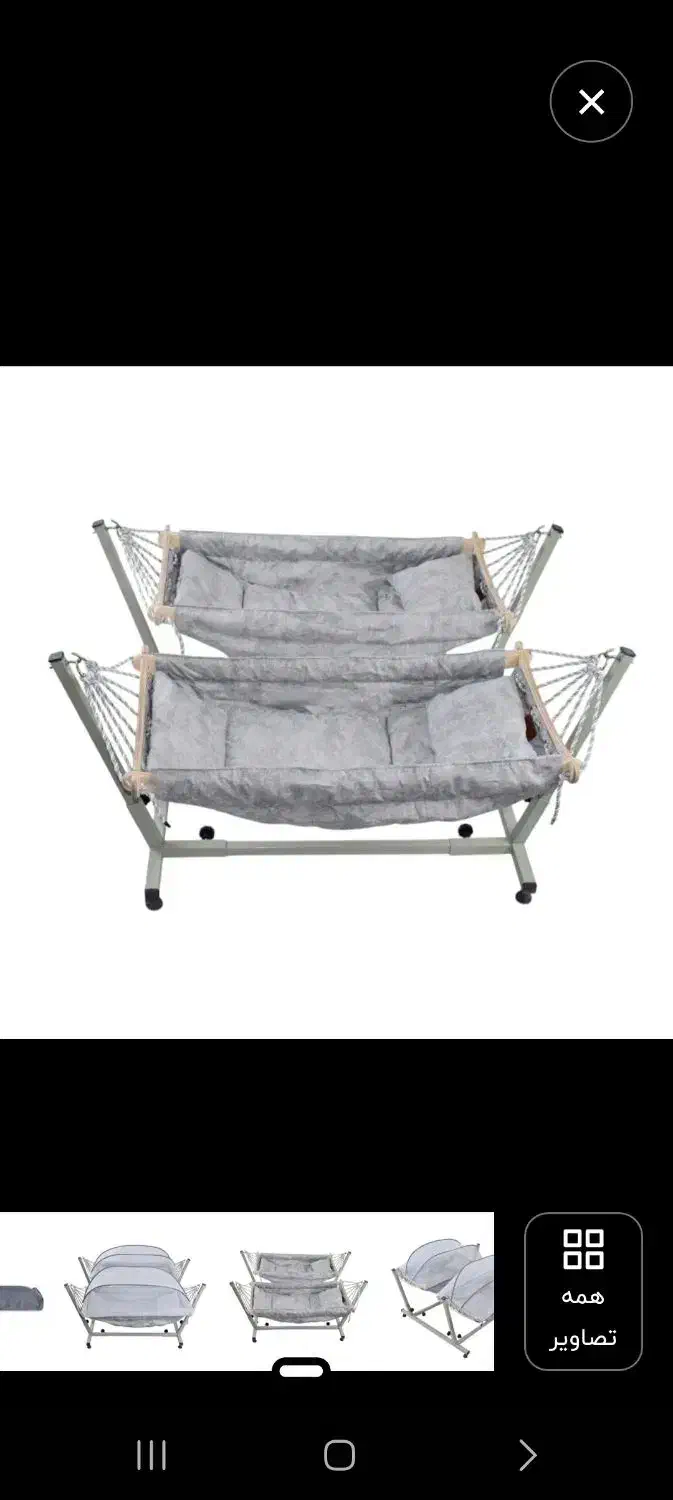 گهواره دوقلویی|اسباب و اثاث بچه|اردبیل, |دیوار