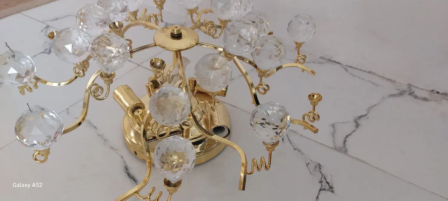 لوستر سقفی تمیز|لوستر و چراغ آویز|تبریز, |دیوار