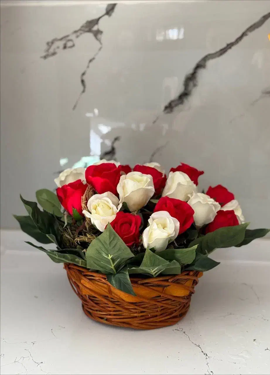 سبد گل مصنوعی|گل مصنوعی|کرج, کرج نو|دیوار