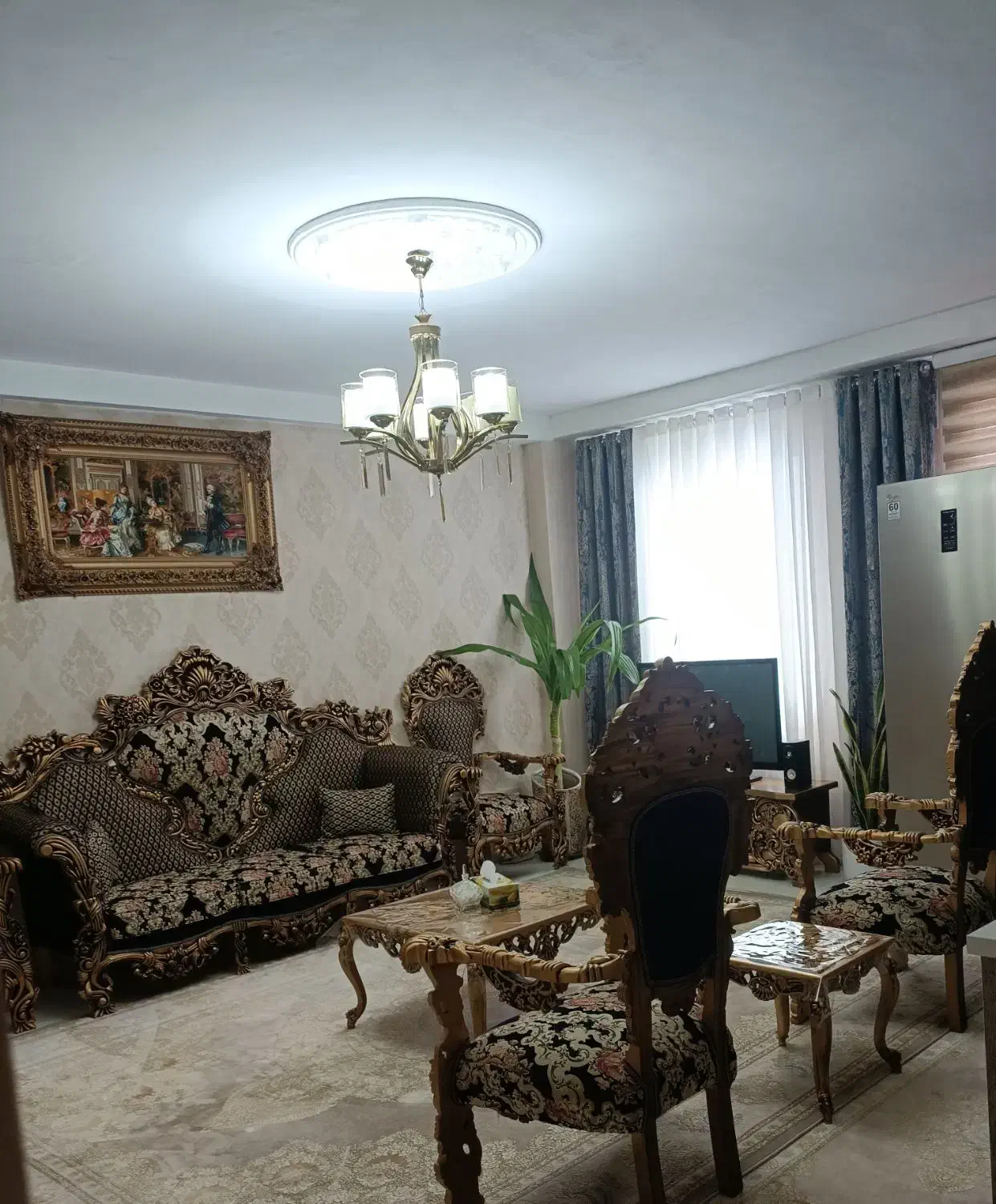 مبل سلطنتی|مبلمان خانگی و میز عسلی|اسلام‌شهر, شهرک قائمیه|دیوار