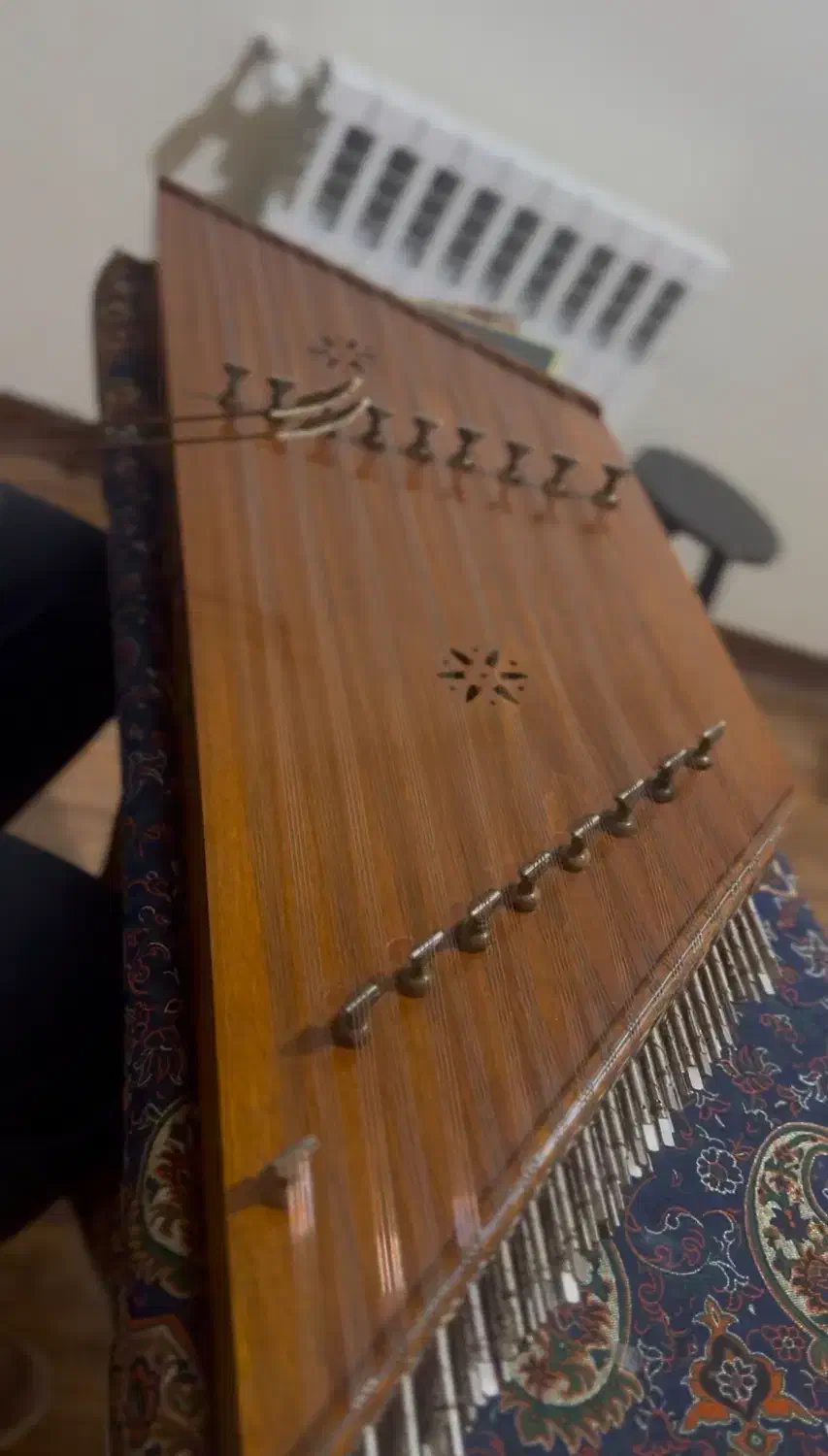 سنتور چوب گردو|سازهای سنتی|مشهد, دانشجو|دیوار