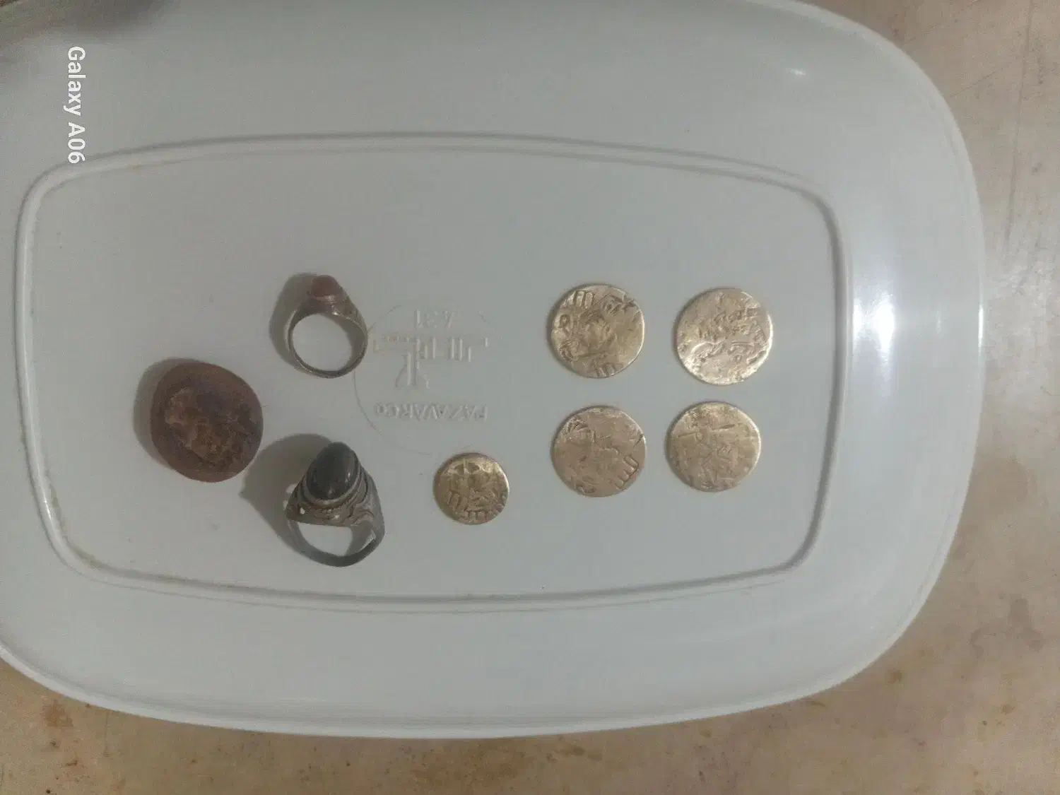 سکه های  قدیمی وانگشتر وقالب سکه ساسانی|کلکسیون سکه، تمبر، اسکناس|گرگان, |دیوار