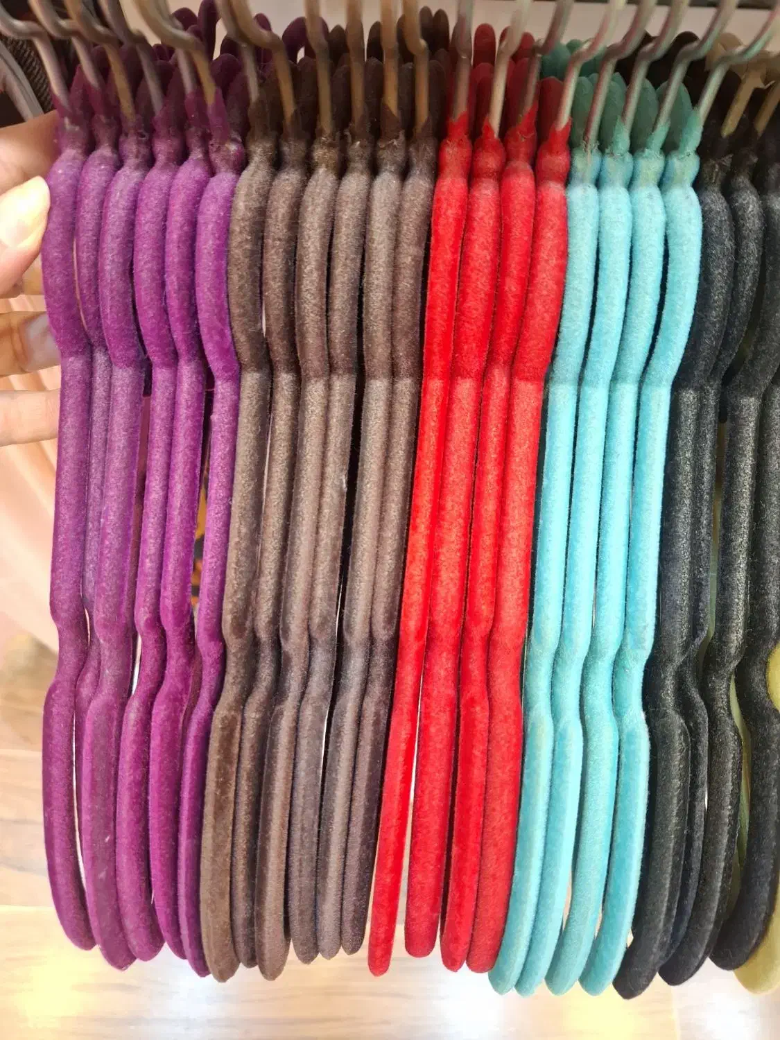 چوب رختی مخمل قلبی|بندرخت و رخت‌آویز|اهواز, کیانپارس |دیوار