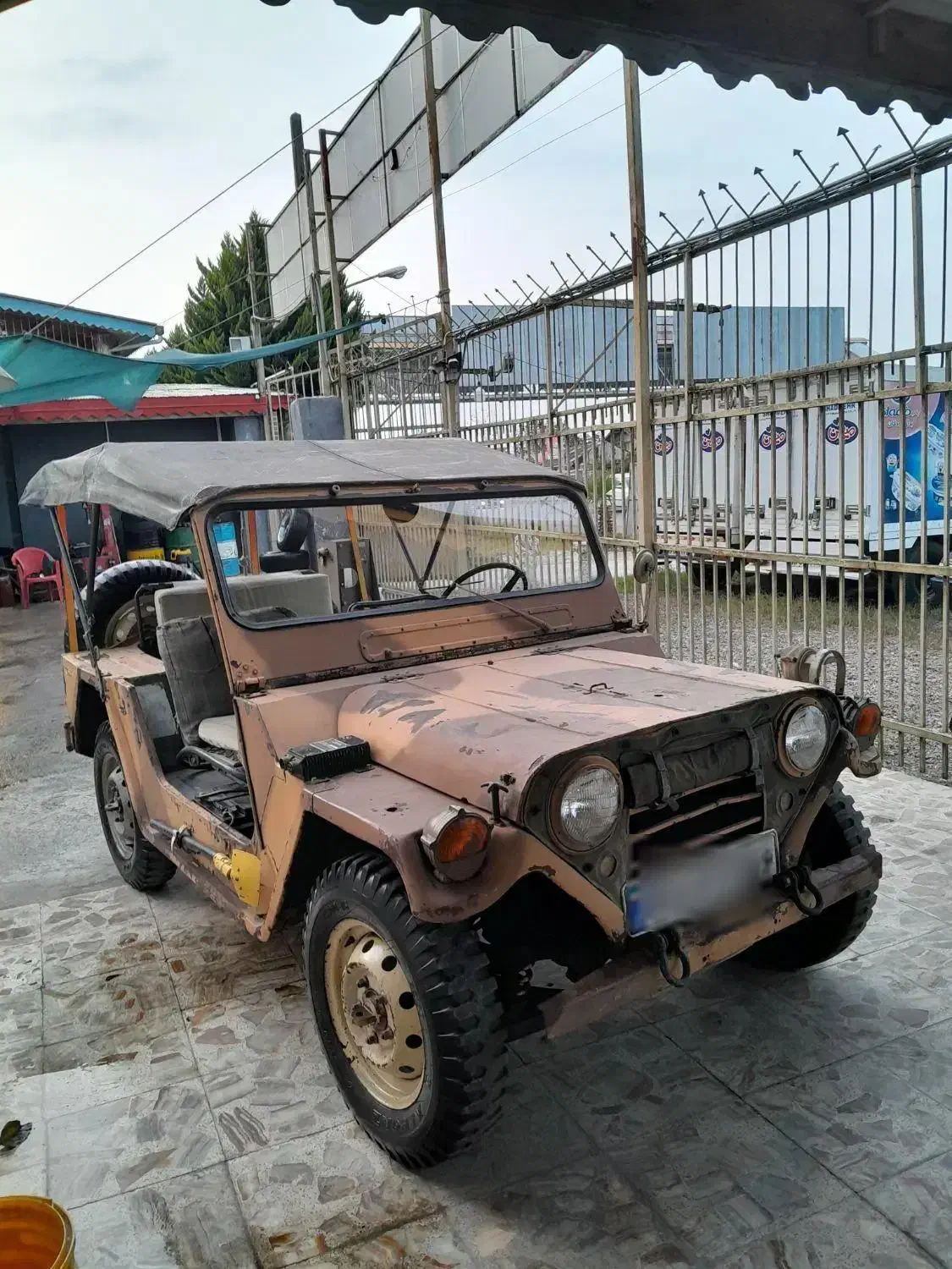 جیپ میول ارتشی|خودرو کلاسیک|رودسر, |دیوار