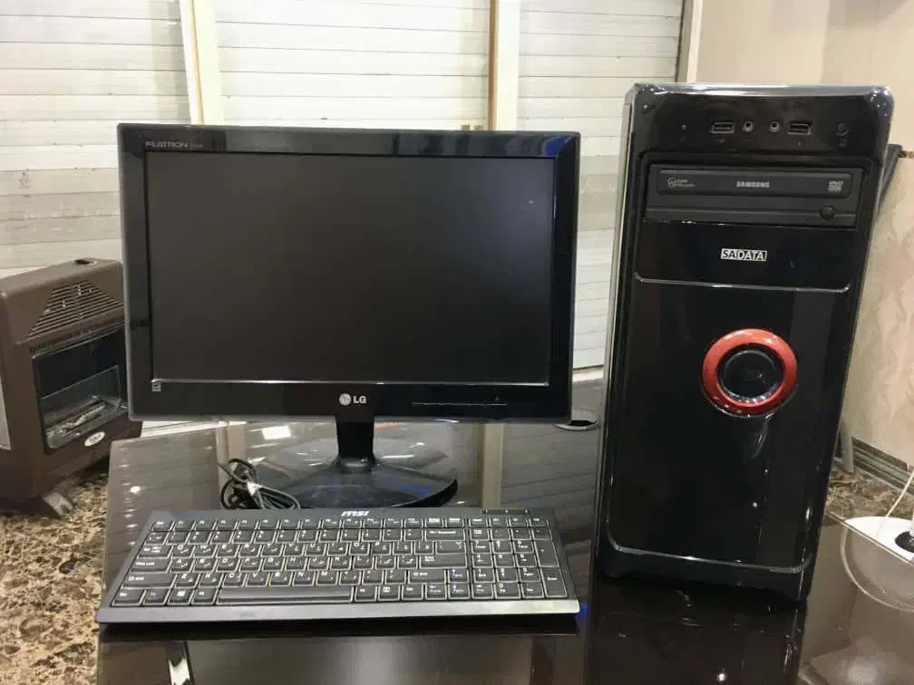 3 دستگاه کامپیوتر / مونیتور - کیس - کیبورد|رایانه رومیزی|تهران, مهران (سیدخندان)|دیوار