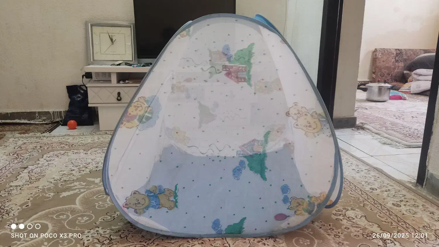 پشه بند سالم ونو|اسباب و اثاث بچه|شیراز, کوزه گری|دیوار