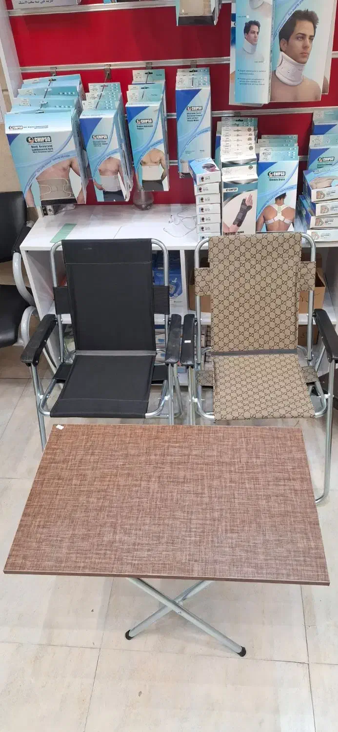 صندلی ساحلی تاشو مبله (7 فنره)|مبلمان خانگی و میز عسلی|یزد, |دیوار