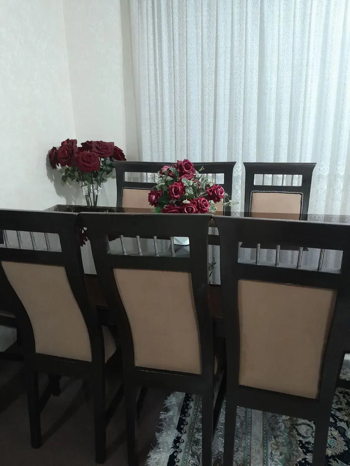 میز نهار  خوری|میز و صندلی غذاخوری|رشت, جانبازان|دیوار