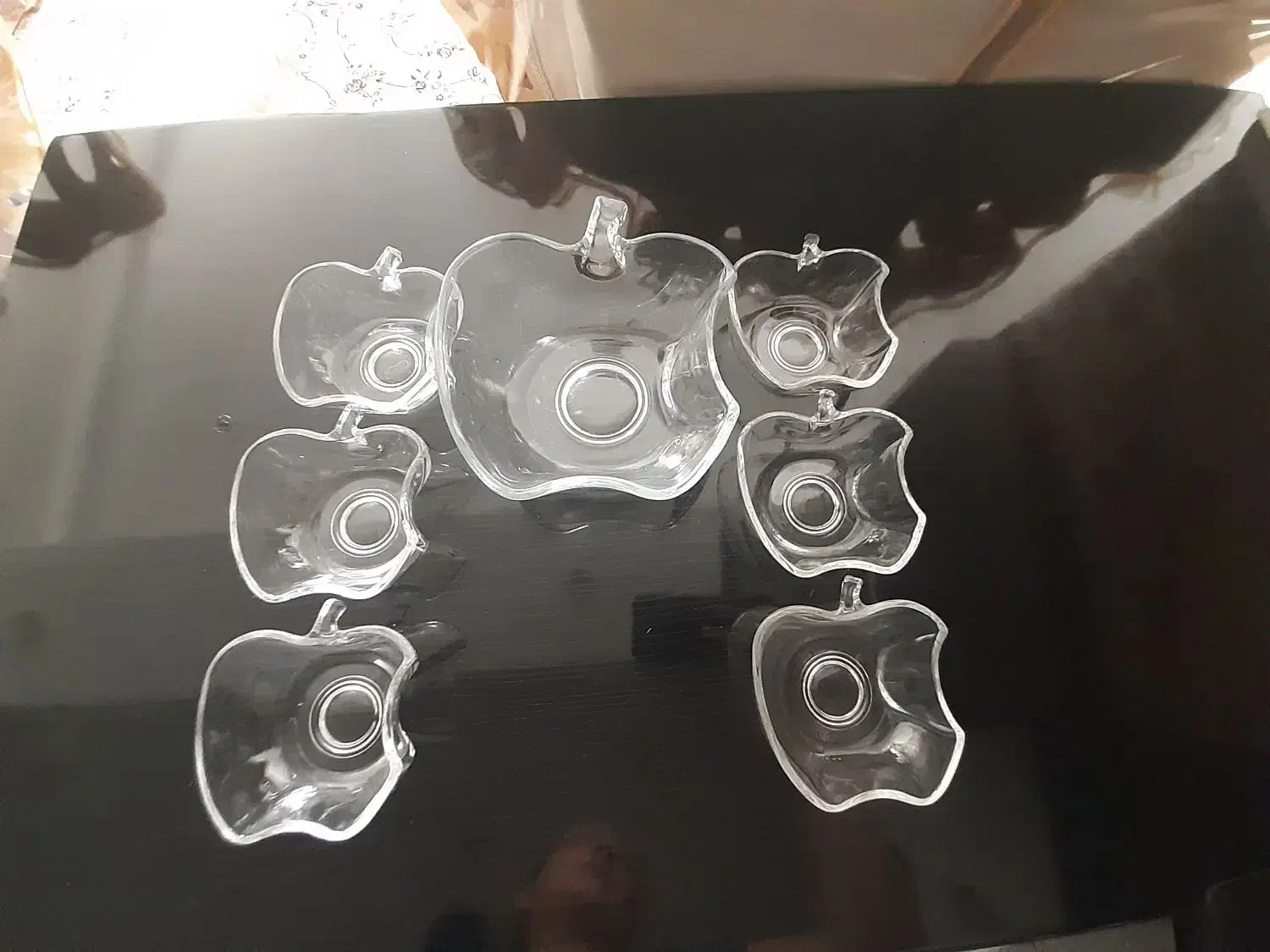 کاسه بزرگ و کوچک پیرکس|ظروف سرو و پذیرایی|شاهینشهر, خانه کارگر|دیوار