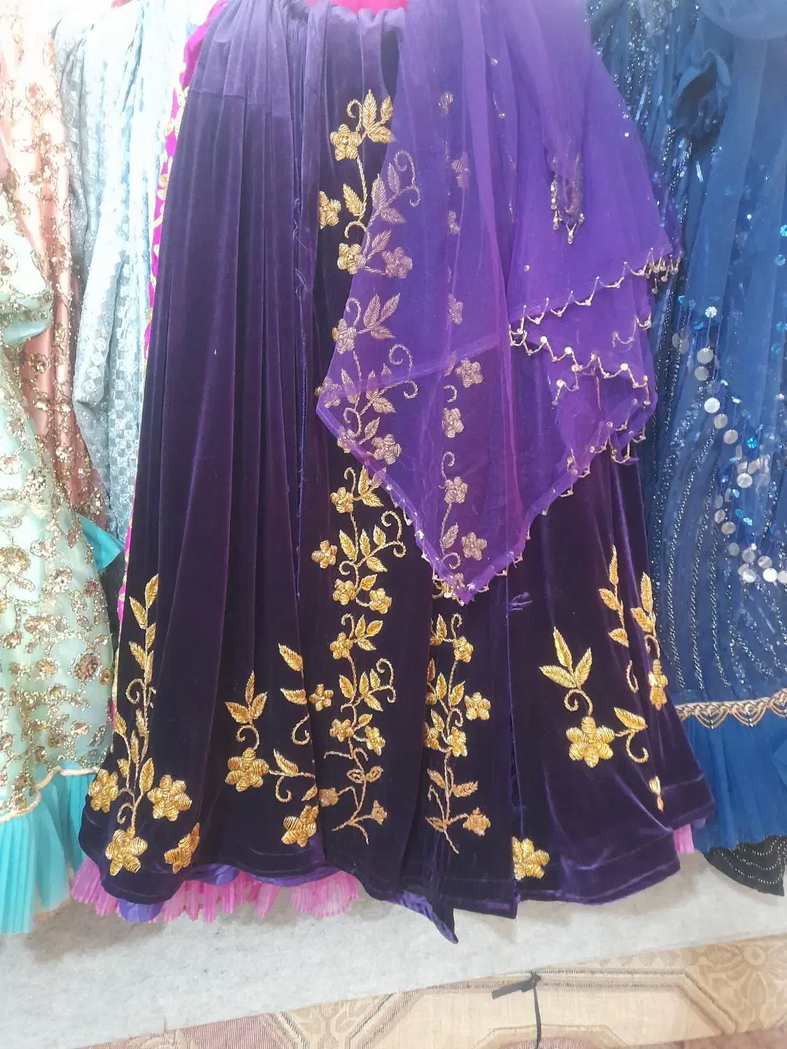 لباس محلی|لباس|مسجد سلیمان, |دیوار