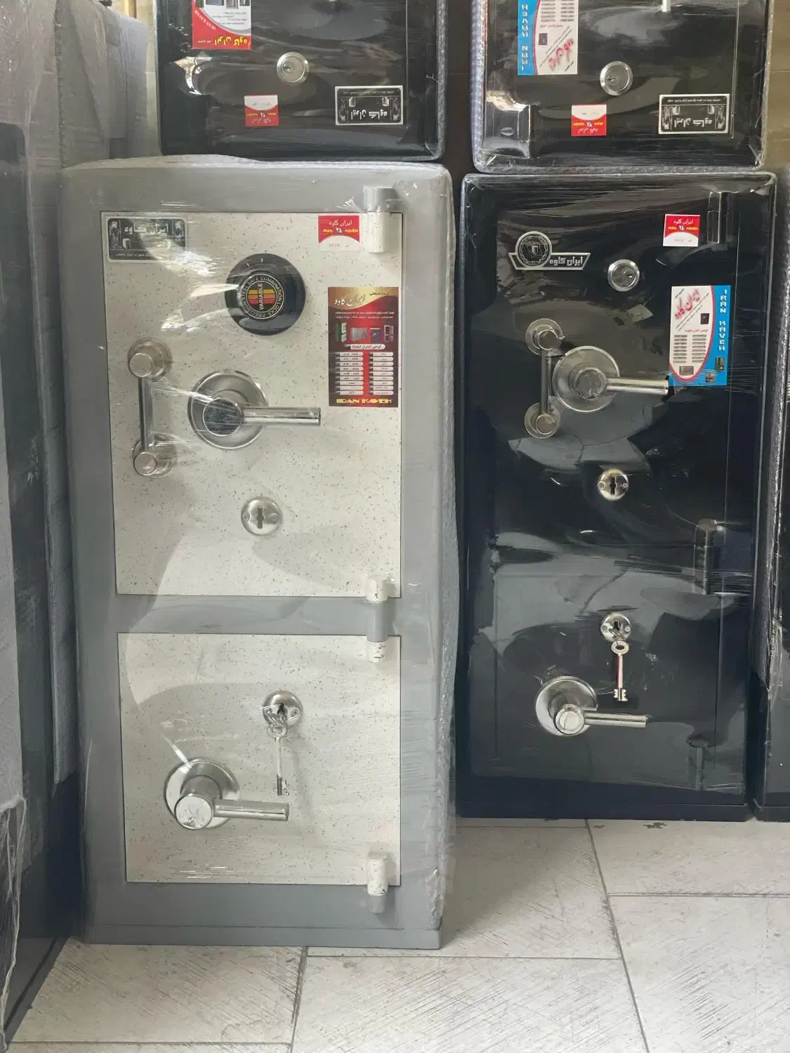 گاوصندوق مدل 250 دوطبقه ایران کاوه با ضمانت 24 ماه|ابزارآلات|تهران, تهرانسر مرکزی|دیوار