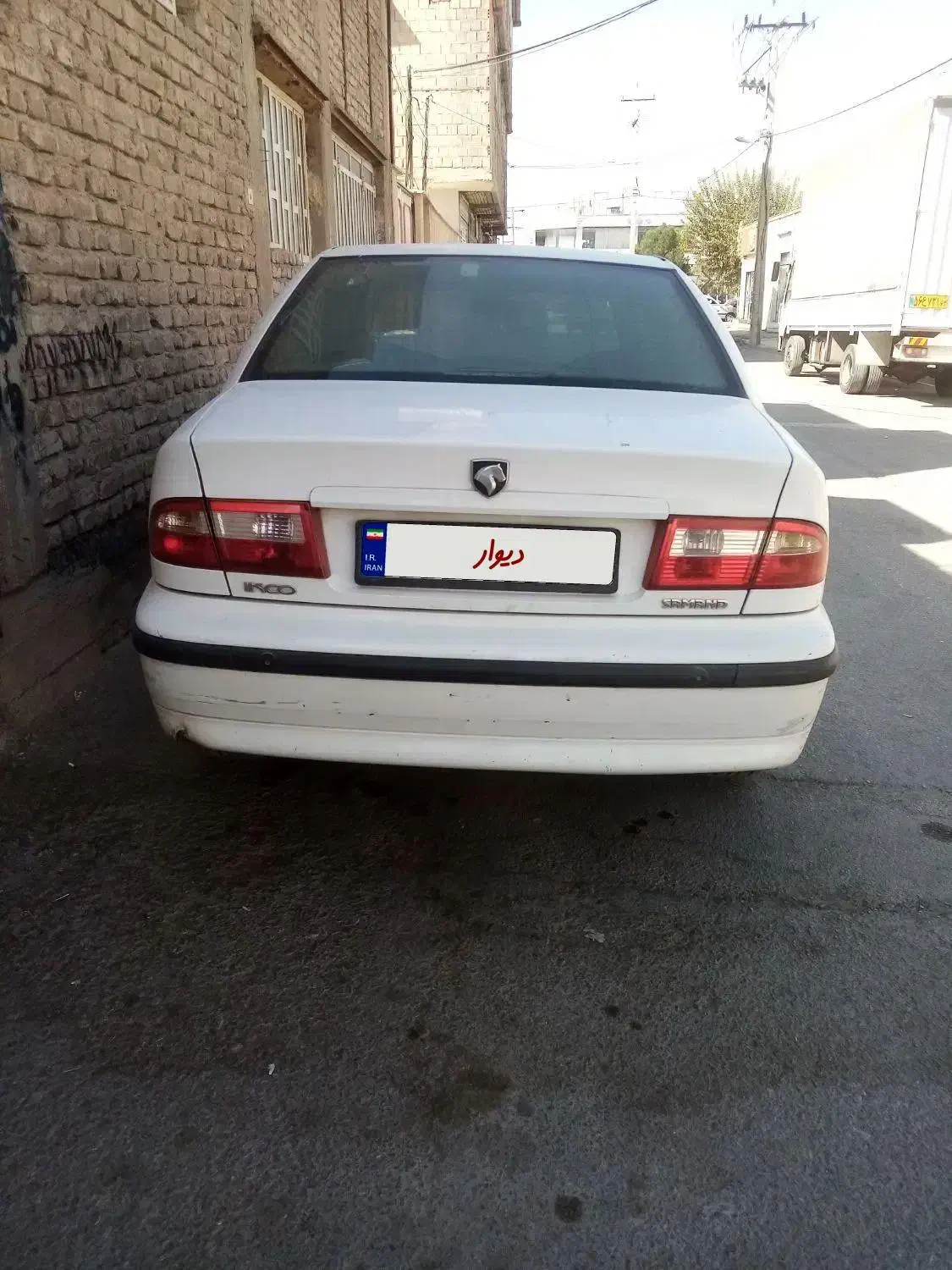 سمند مدل 89 بدون رنگ خط و خش جزئی لاستیک نو|خودرو سواری و وانت|مرودشت, مسجد رسول|دیوار