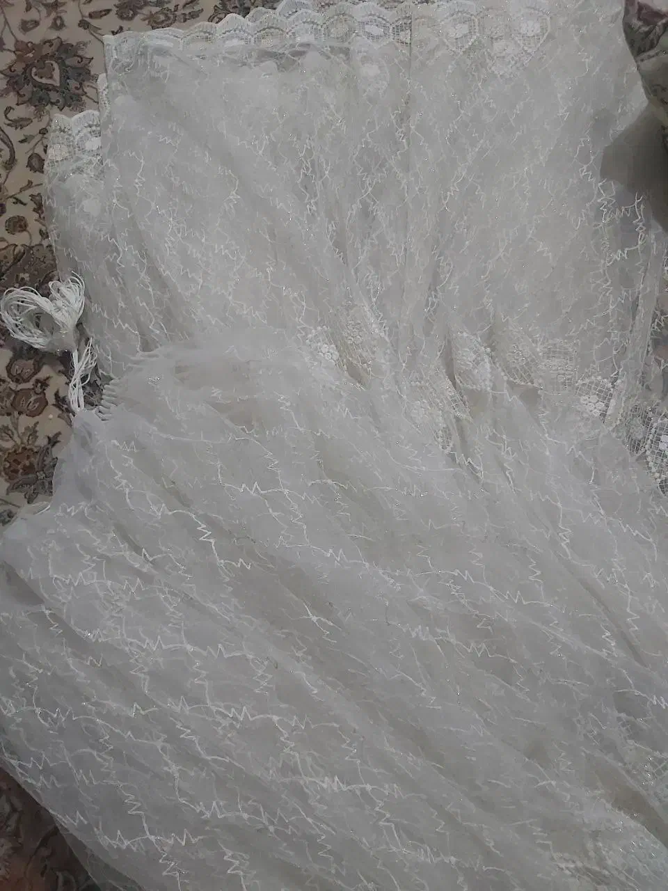 ۳متر  پرده توری|پرده، رانر، رومیزی|چناران, |دیوار