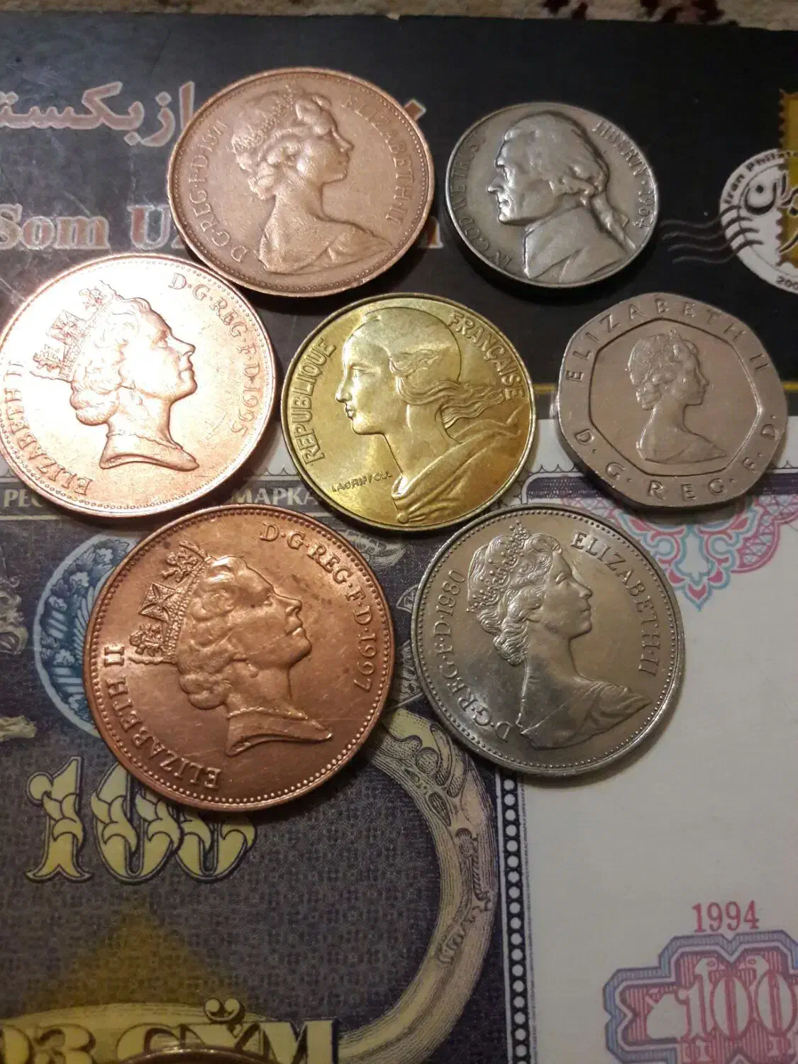 سکه تعدادی ۱۵ عدد همگی باهم|کلکسیون سکه، تمبر، اسکناس|تهران, جیحون|دیوار