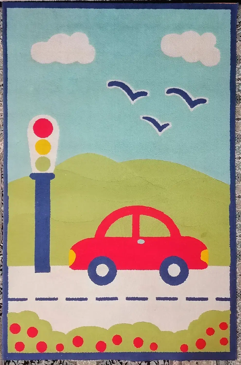 فرش کودک برند ساوین نقش برجسته|فرش|شیراز, مسلم|دیوار