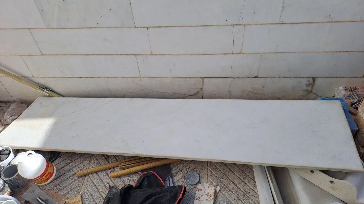 سنگ روی اوپن آشپزخانه|مصالح و تجهیزات ساختمان|مهدی شهر, |دیوار