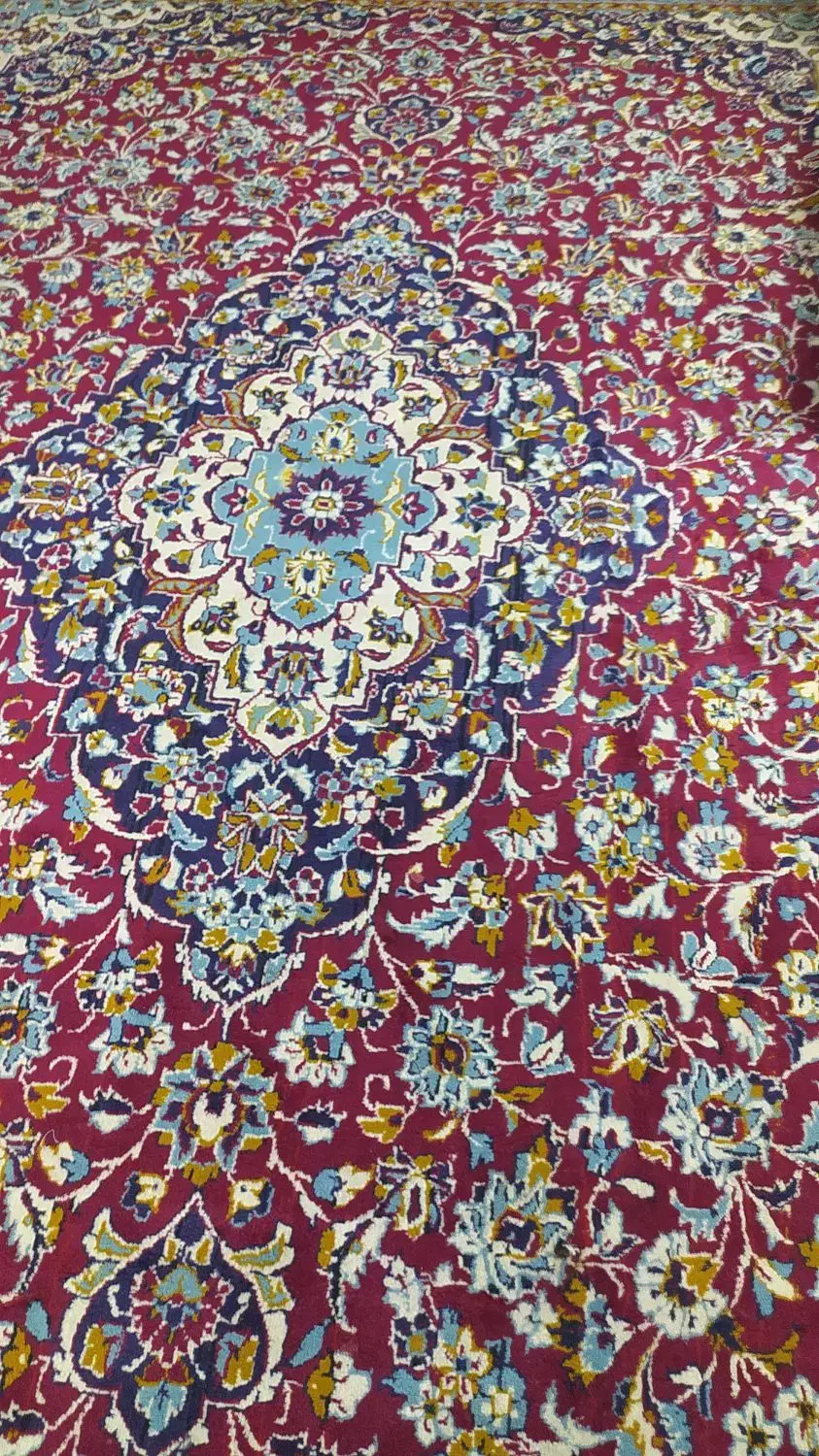 فرش بادوام خوب برای خانه باغ|فرش|کاشان, شاهد|دیوار