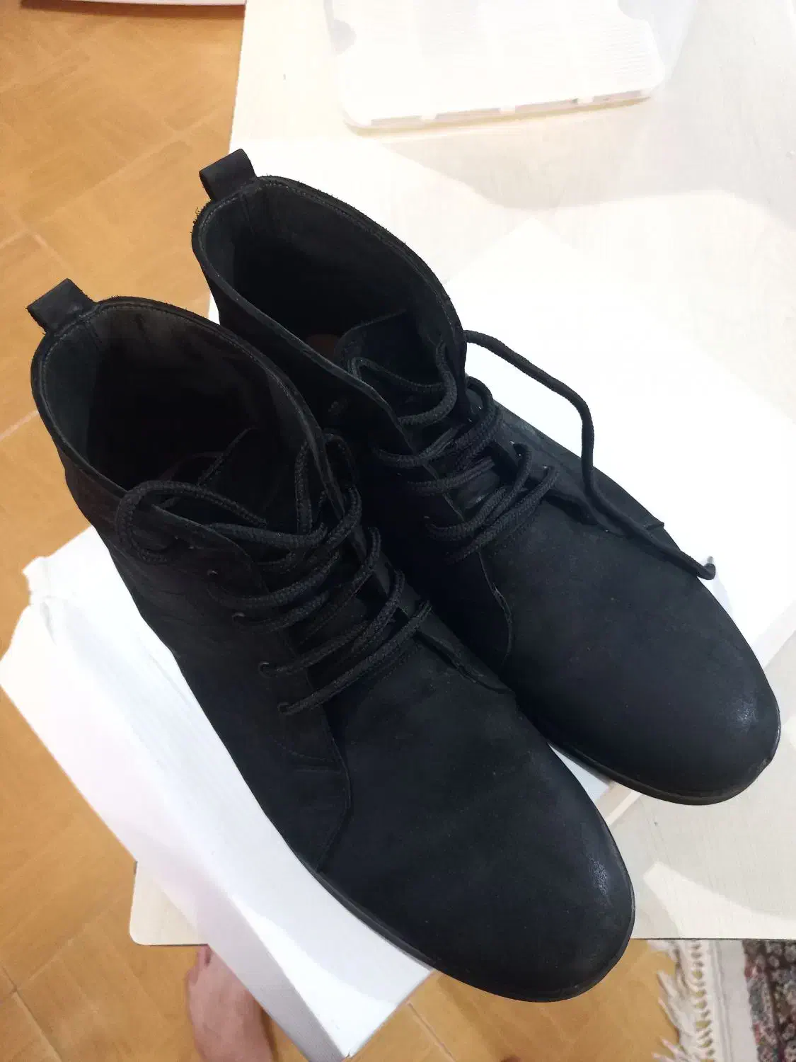 بوت چرم طبیعی|کیف، کفش، کمربند|رشت, پیرسرا|دیوار