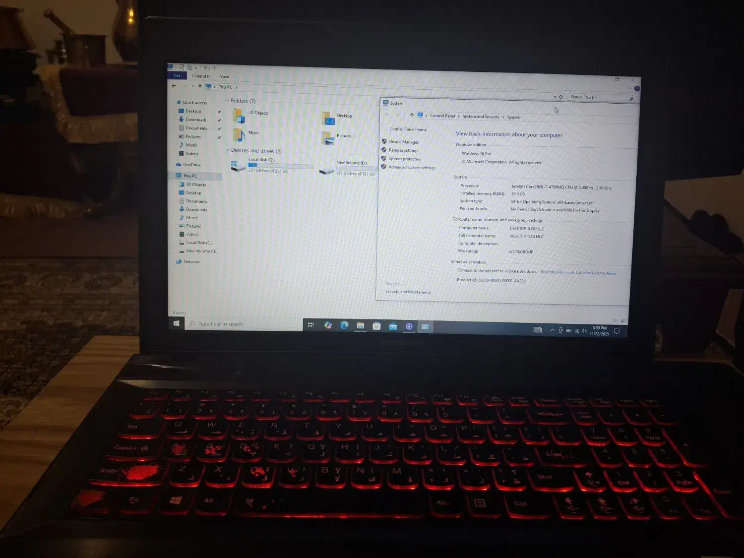 لپتاپ لنوو|رایانه همراه|ارومیه, |دیوار