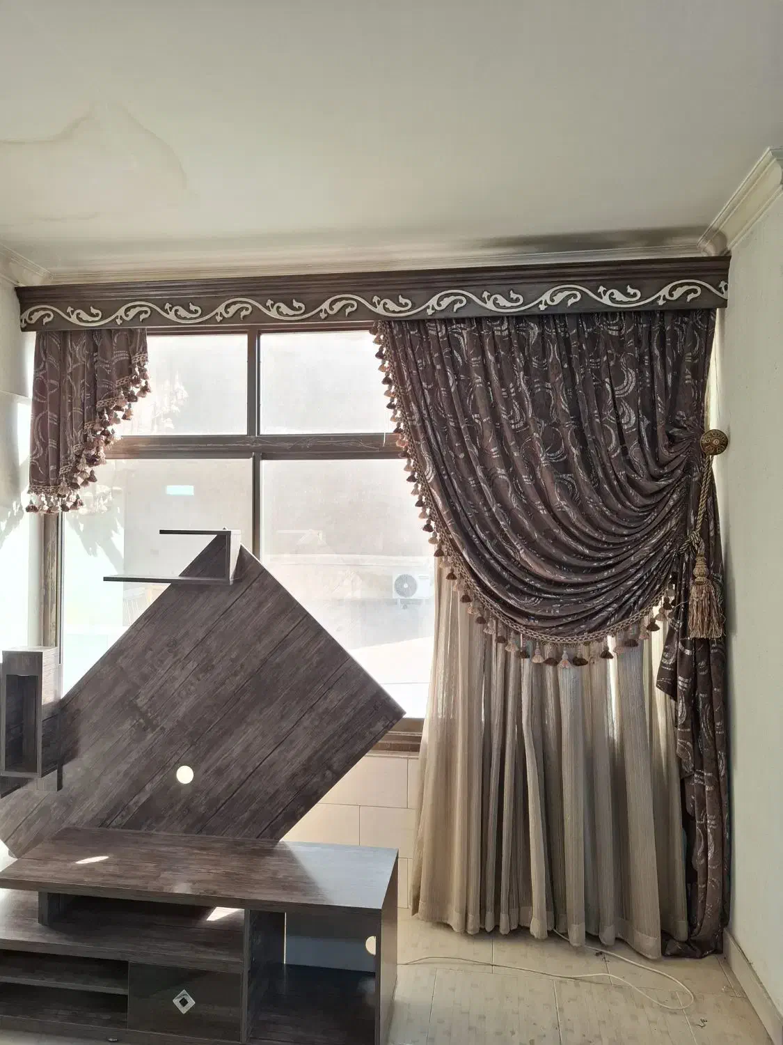 پرده ترک|پرده، رانر، رومیزی|اصفهان, شهرک کاوه|دیوار