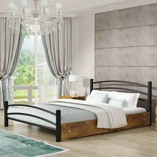 تخت مدل شادی،لمسه ای کد80|تخت و سرویس خواب|قم, نیروگاه|دیوار