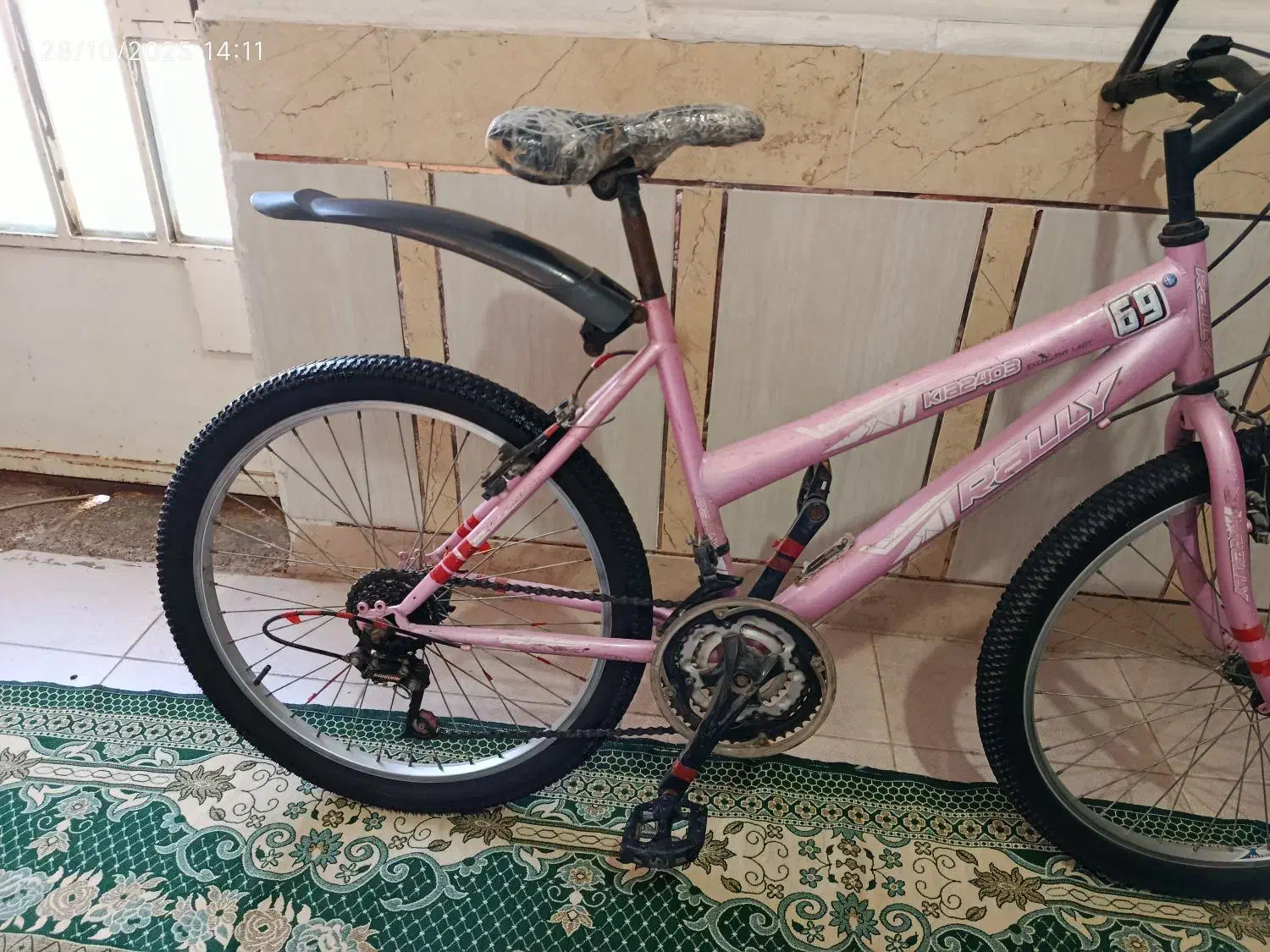 دوچرخه رالی سایز ۲۴ شهری|دوچرخه، اسکیت، اسکوتر|اهواز, شهرک برق|دیوار
